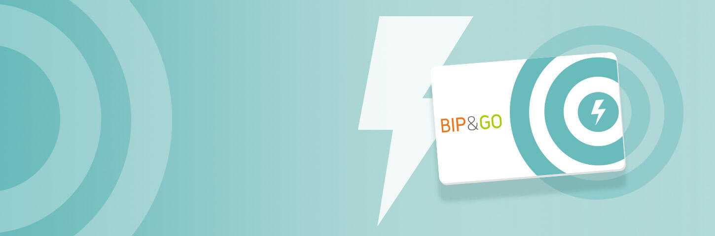 Charge your electric vehicle with the Bip&Go charging card!